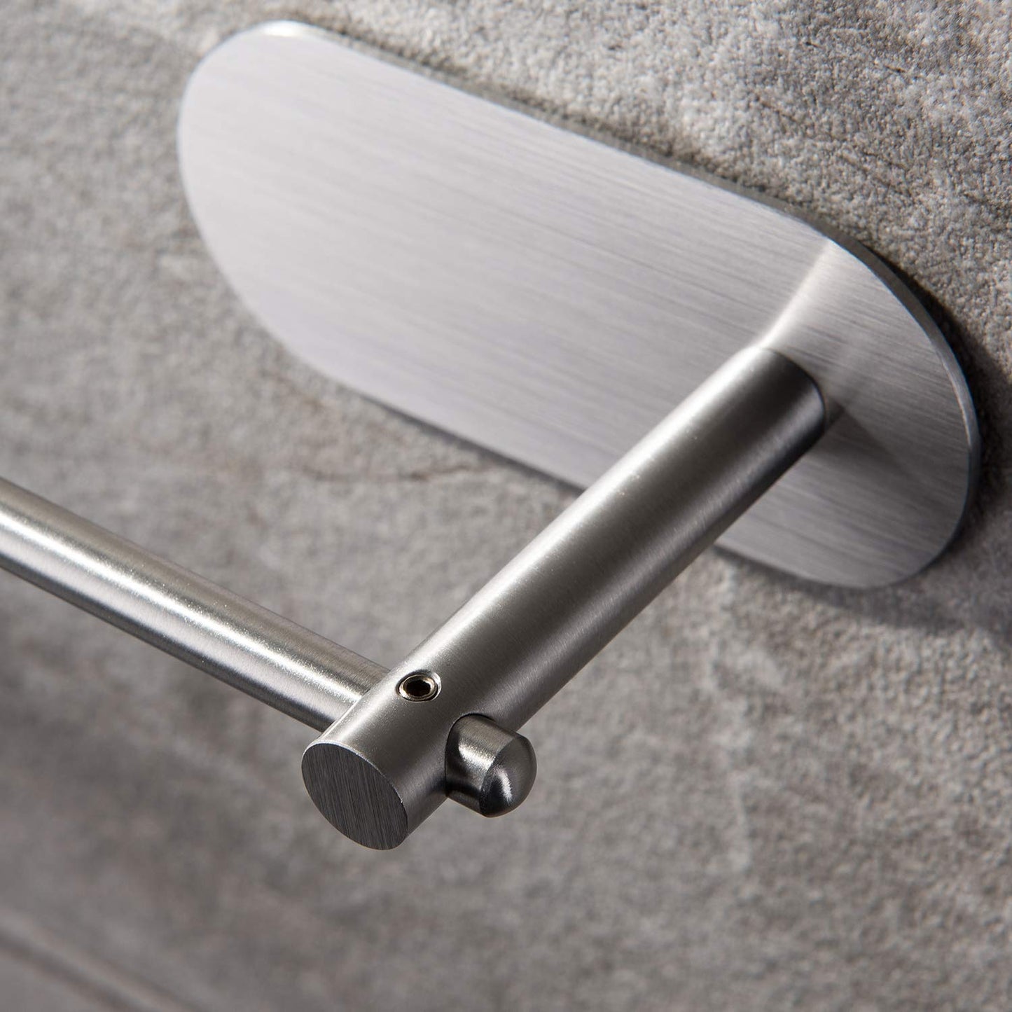 Towel Ring Self Adhesive - Hand Towel Holder for Bathroom Kitchen Hand Towel Bar Stick on Wall, SUS 304 Stainless Steel Brushed