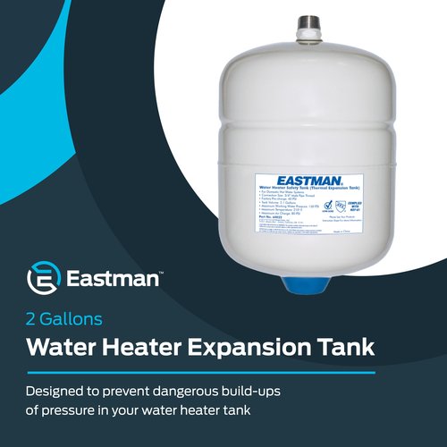 Eastman 60022 60022/DET-5 2 Gallon Expansion Tank, White