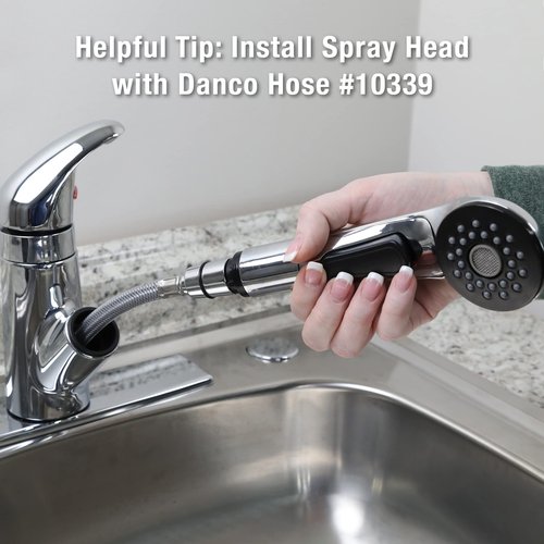 Danco 10408 Pullout Kitchen Spray Head, Chrome