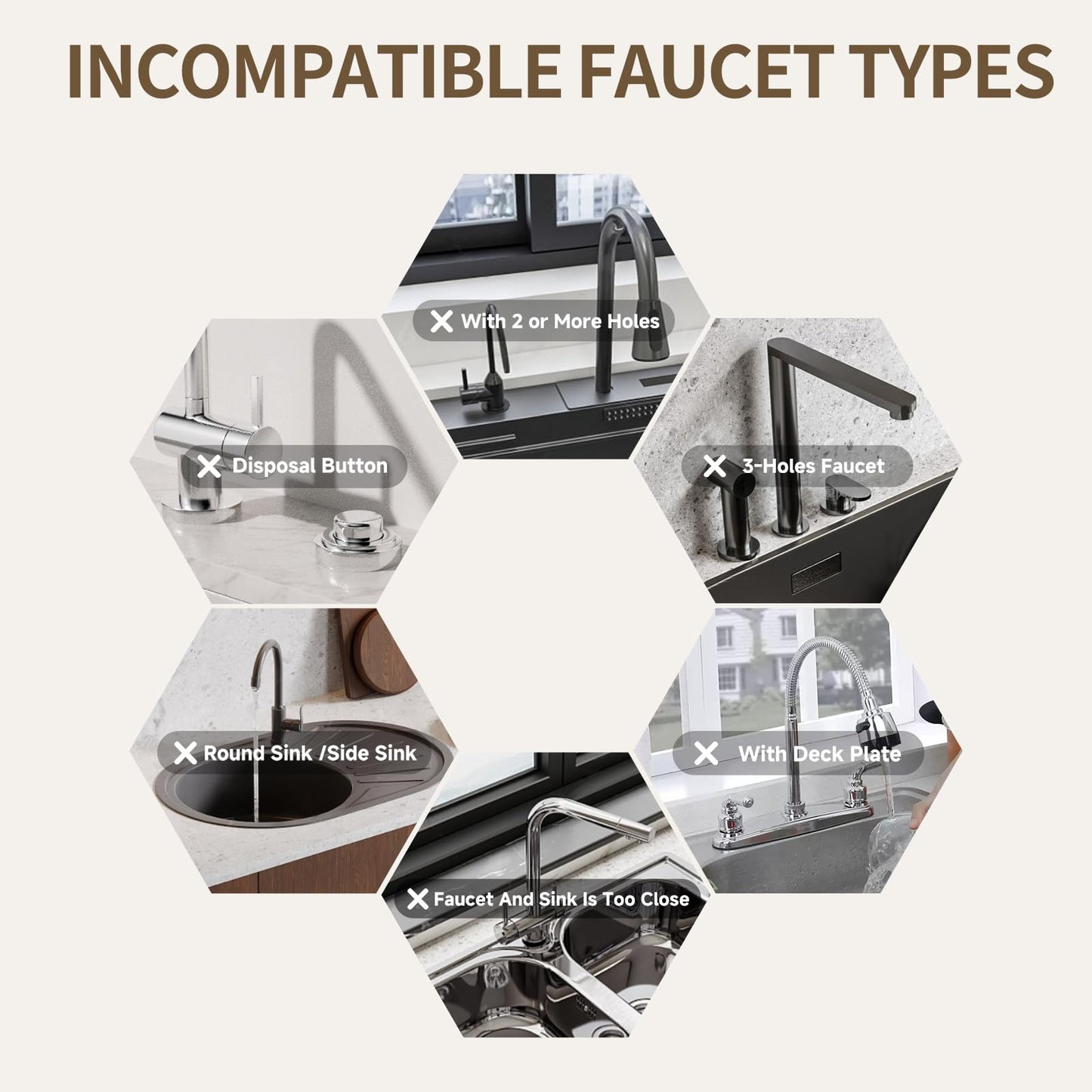 IMGROSE Faucet Mat for Kitchen Sink, Diatomite Stone Drying Sink Protectors, Bathroom Faucet Splash Guard, Quick Dry Water Absorbing, Non-Slip Stone Tray for Kitchen Counter, White, 23.6" x 3.9"