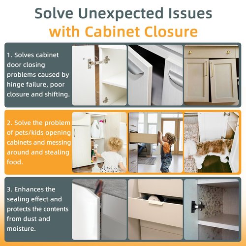 Cabinet Door Magnets Heavy Duty 90lb Jiayi 4 Pack Magnetic Cabinet Catch Stainless Steel Door Magnetic Latches Heavy Duty Magnetic Cabinet Latch for Kitchen Cupboard Closure