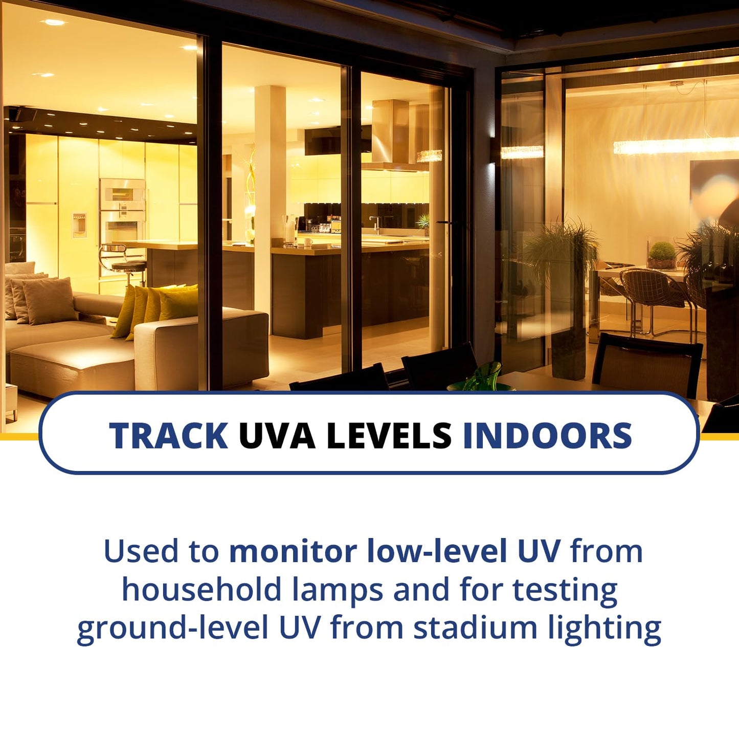 Solarmeter Model 4.2 Sensitive UVA Meter, Digital UVA Radiometer, Portable UV Meter for UV Lamp Testing & More, Effective UVA Light Meter, Measures 320-400 nm, from 0-1999 µW/cm² UVA