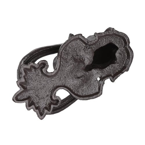 BRASSTAR Cast Iron Door Knocker, Horse Head Shape, Antique Heavy Duty Door Knocker for Front Door Garden Wooden House Farmhouse Barn TQGJPT357