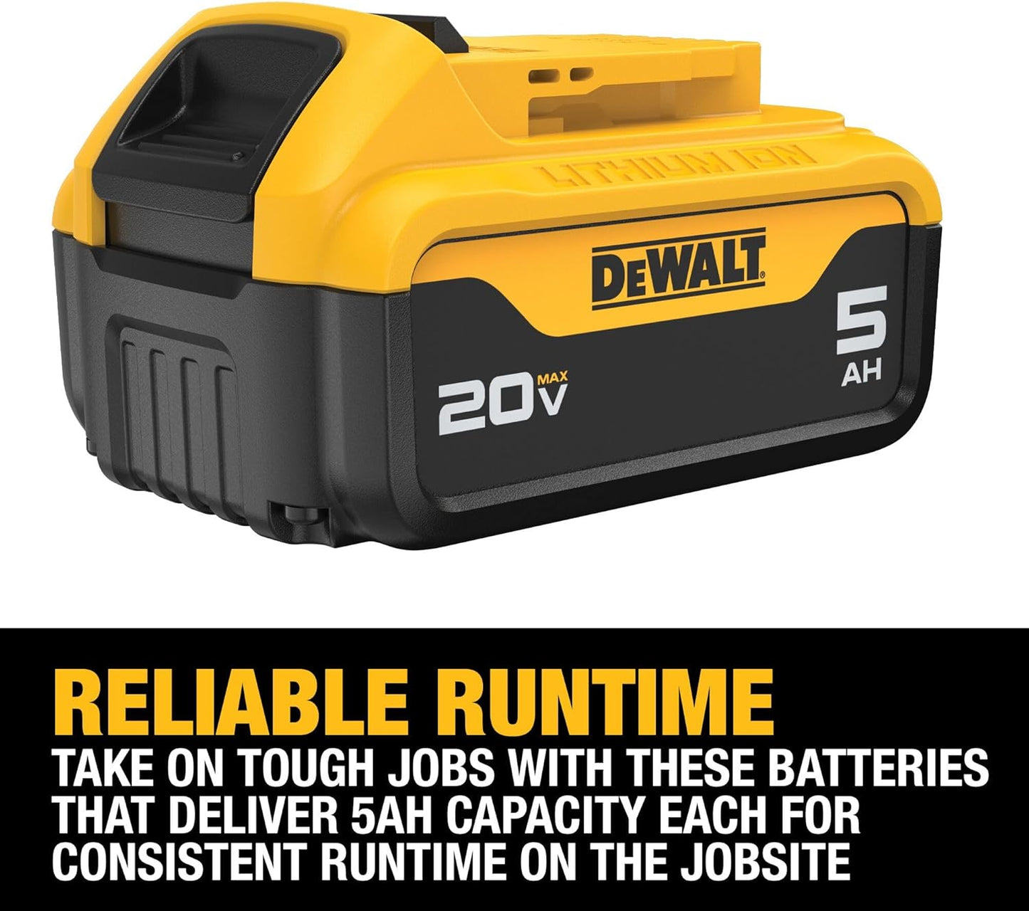 DEWALT 20V MAX 5 Ah Lithium Ion Battery (DCB205)