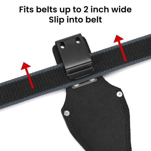 Garden Pruner Sheath,Tool Pouch for Pruning Shears or Construction/Utility Tools (Straight)