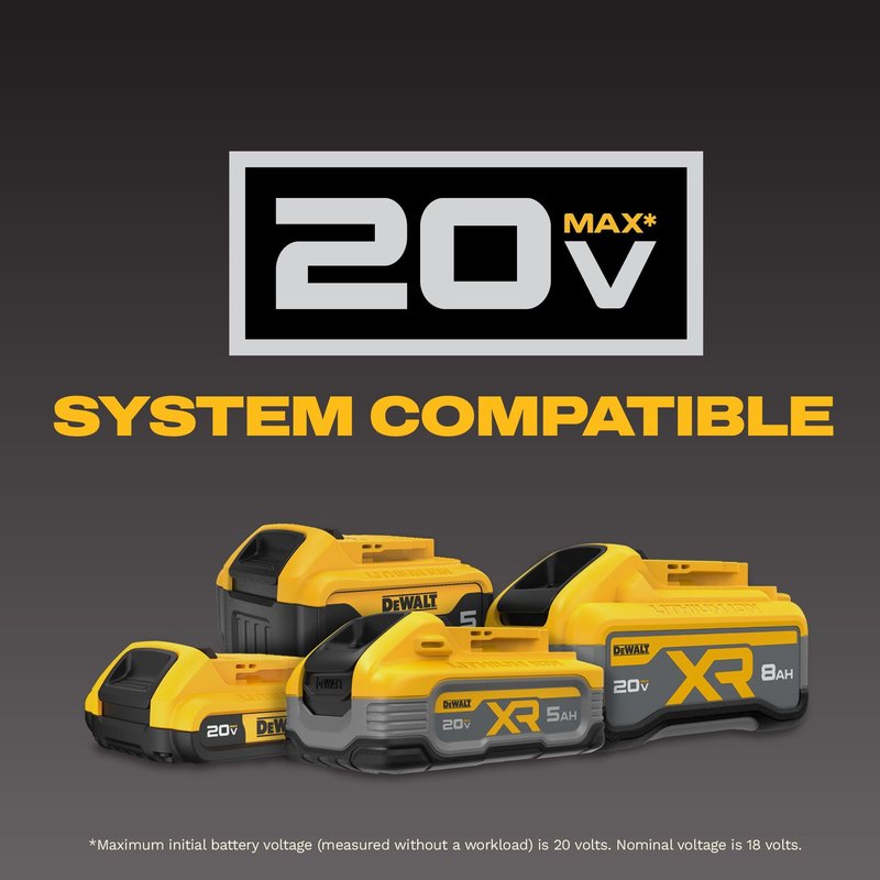 DEWALT 20V MAX Orbital Sander Cordless, 5-Inch Sander Tool, 2.Ah, 8,000-12,000 OPM, Variable Speed Dial, Storage Bag, Battery and Charger Included (DCW210D1)
