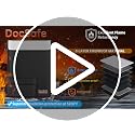 DocSafe Black Fireproof Document Bag with Organizer Travel Case - Heat & Water Resistant, 5200°F Safe Storage for Important Documents & Valuables