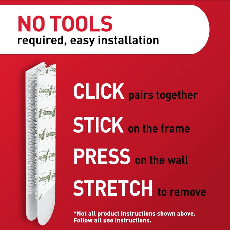 Command 20, 15, & 5 lb X-Large, Large, and Medium 16 Pairs Picture Hanging Strips (32 Strips), Damage-Free Hangers for Picture Frames, No Tools Required, Great for Home Room Wall Decor, White Adhesive