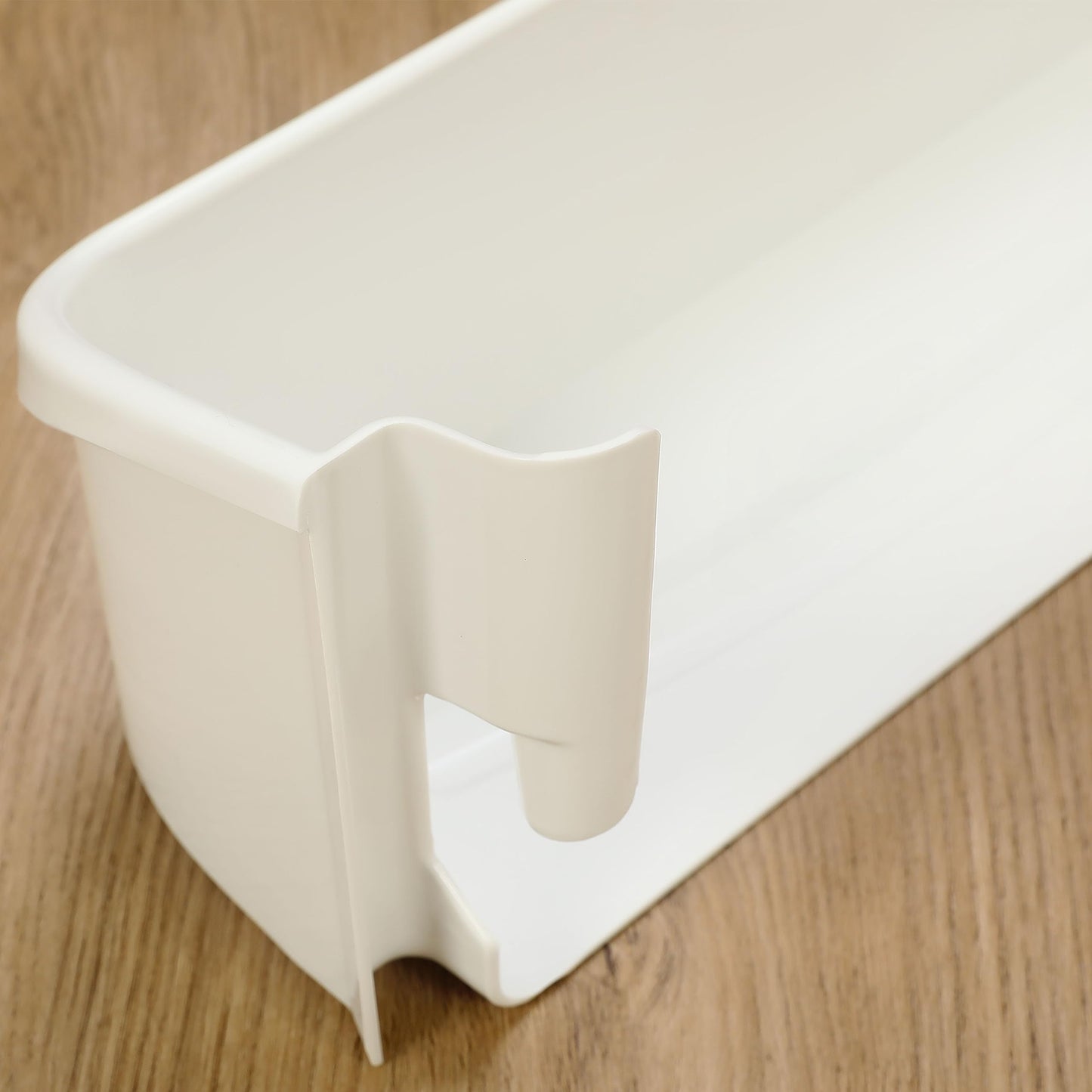 HECASA 240323001 Refrigerator Door Shelf Compatible with Frigidaire Kenmore Refrigerator Door Bin Replacement for 240323007, 890954, EA429724, PS429724 only 1PC - White