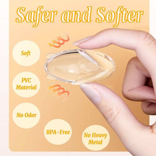 Silicone Table Corner Protectors for Furniture,Clear Table Cover Protector,Corner Covers(10PCS)