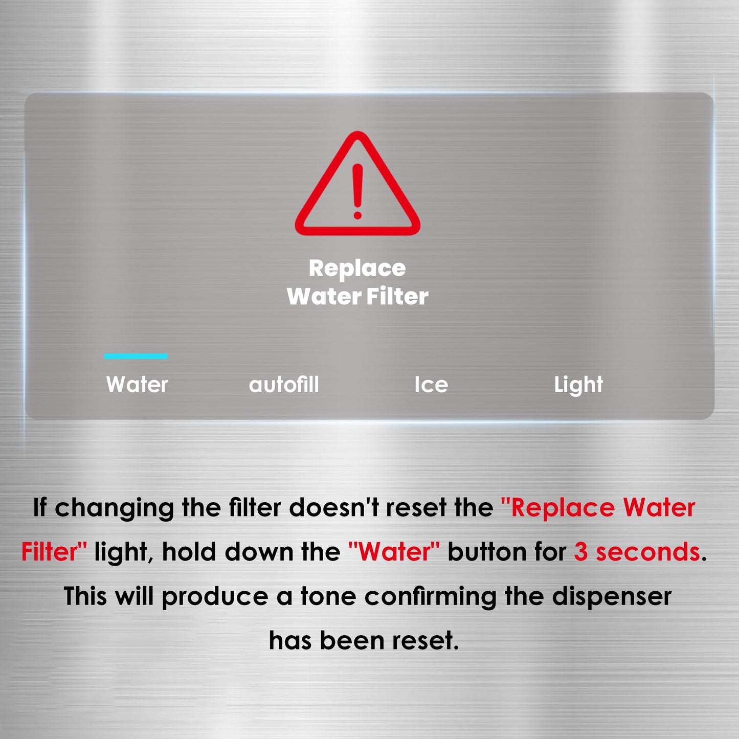 Waterdrop Replacement for GE® RPWFE®, RPWF (Built-in CHIP) Refrigerator Water Filter, Compatible with GFE28GYNFS, GFE28GELDS, PFE28KELDS, PFE28KYNFS, GFD28GELDS, PWE23KELDS, PWE23KMKES