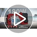 Danero Red Cordless Water Transfer Pump for Milwaukee 18V Battery – Self-Priming, 9 GPM