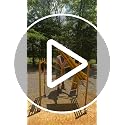 LEADALLWAY Yellow 4-Foot Portable Rolling Scaffold Platform with 2 Adjustable Levels