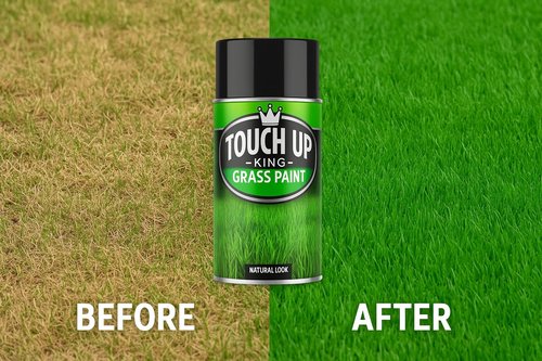 Grass Shrub & Landscaping Pristine Green Aerosol Spray Paint Can