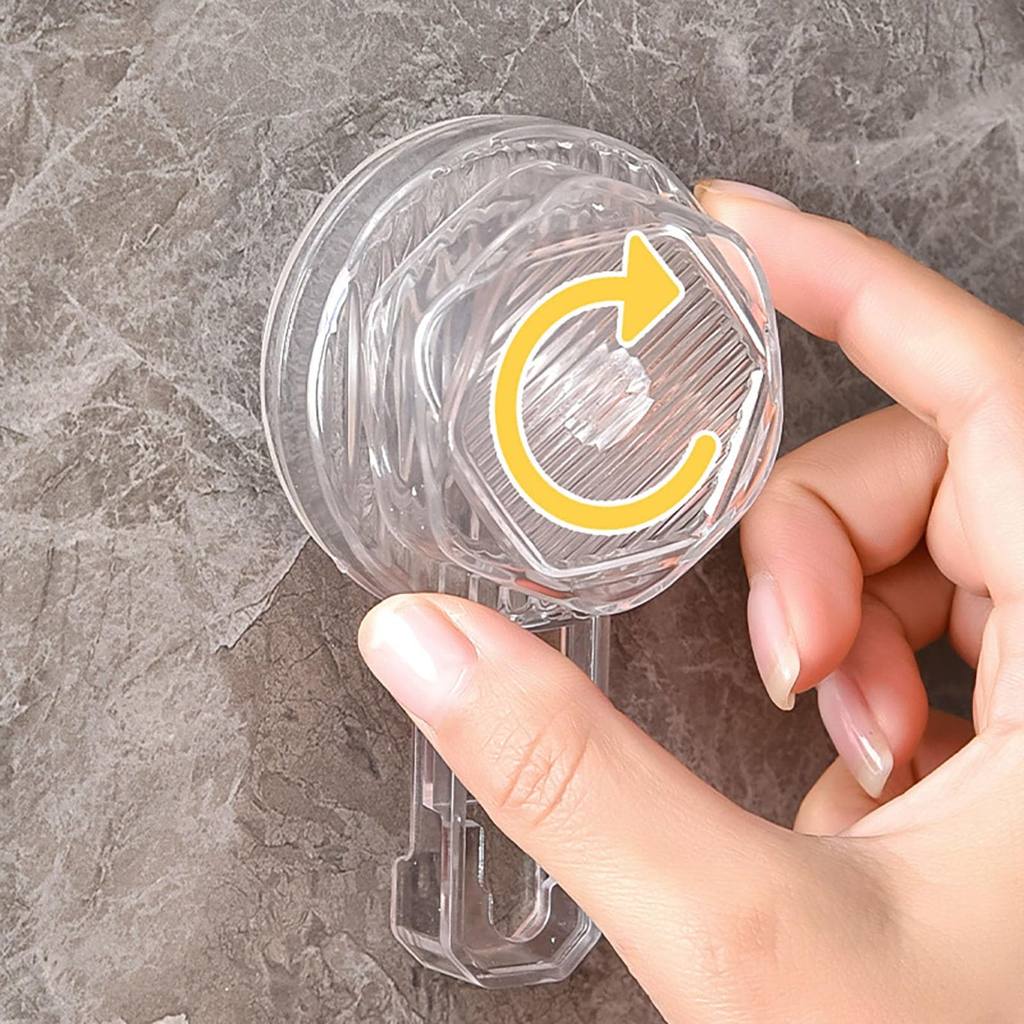 YIKANGHENG Suction Storage Rack, 9 Inch Black Plastic Bathroom Corner Removable Toiletry Storage Rack for Kitchen and Bathroom (Black)