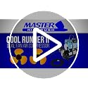 Master Airbrush Cool Runner II Dual Fan Tank Air Compressor Kit 1/5 HP
