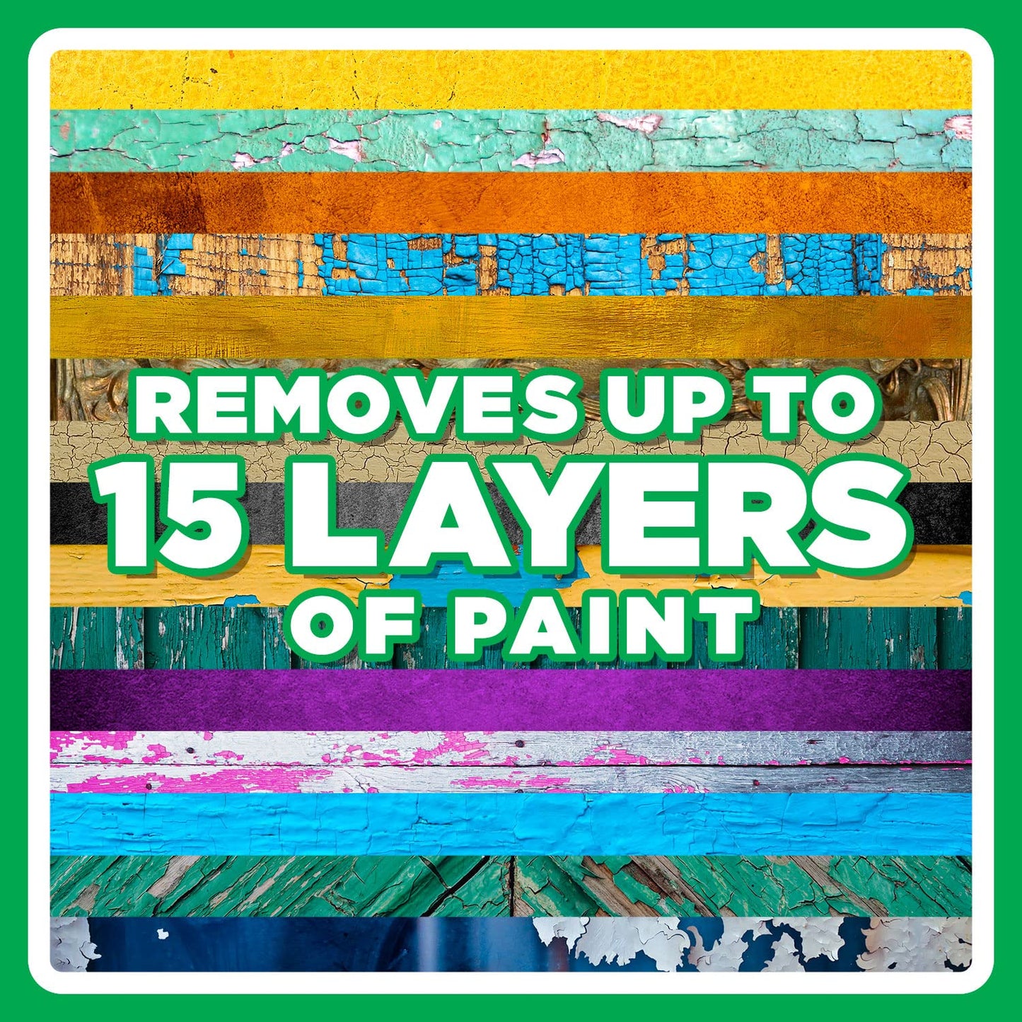 Smart Strip Advanced Paint Remover - for Removal of Acrylic, Latex, Oil, & Water-Based Coatings - Non-Caustic Formula - Indoor/Outdoor - Contractor & DIY Friendly - 1 Gallon