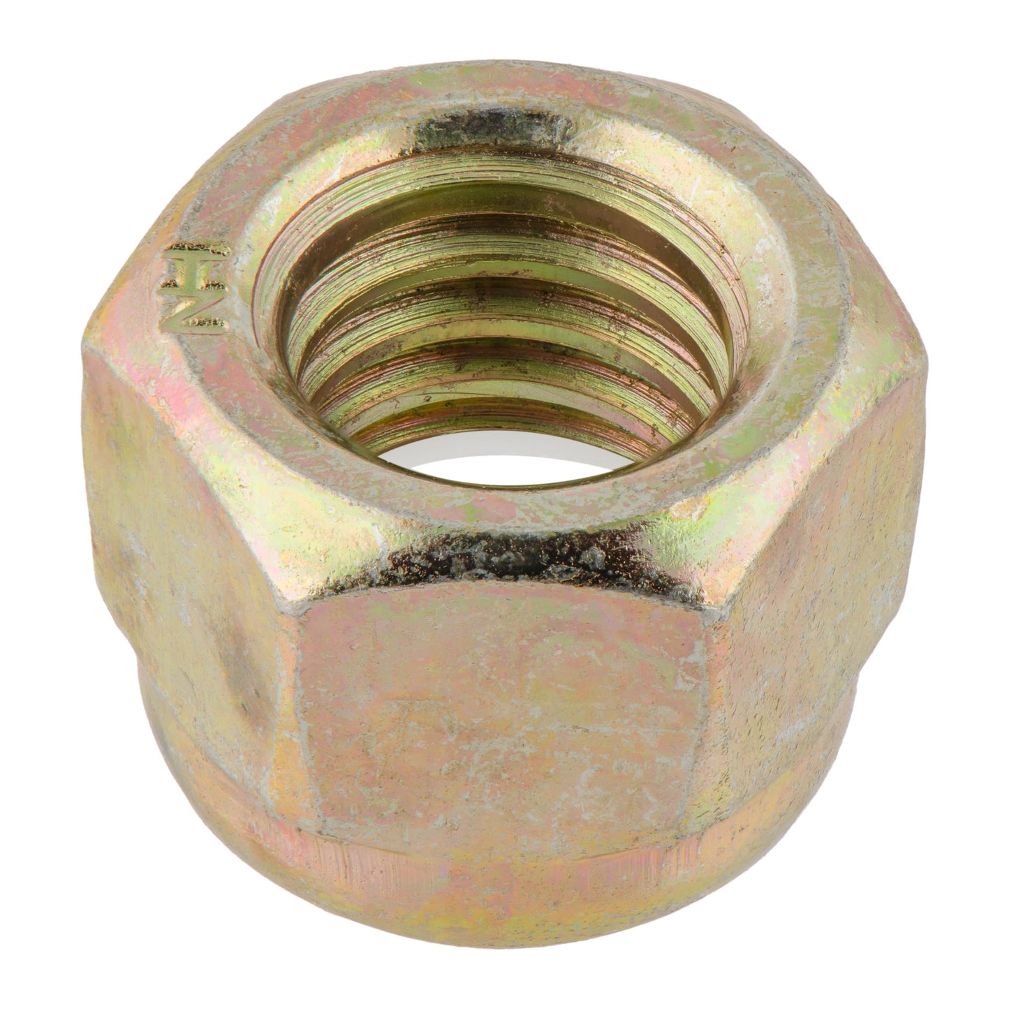3/8-16 (100 Pack) Grade 8 Nylon Insert Locknuts, Coarse Thread, Nylock Nuts by Makers Bolt