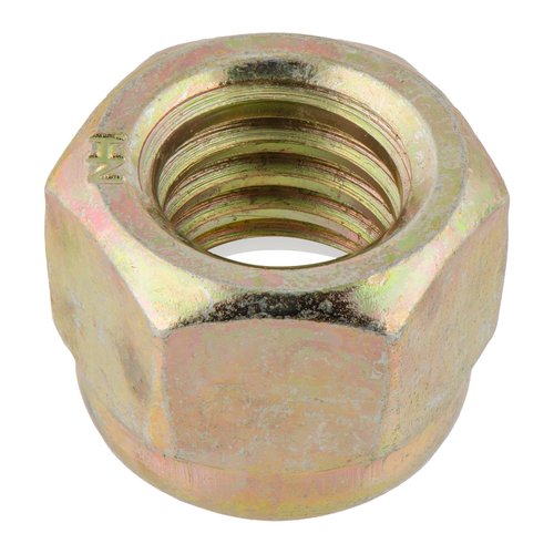 3/8-16 (100 Pack) Grade 8 Nylon Insert Locknuts, Coarse Thread, Nylock Nuts by Makers Bolt