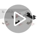 40 Pack Transparent Self-Adhesive Cable Clips - Strong Wire Organizer for TV, PC, Home & Office