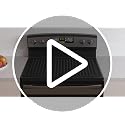 XiFEO 30" x 21" Thickened Silicone Glass Stove Top Cover Protector for Electric & Induction Cooktops – Heat Resistant Mat, Black