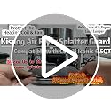 Kispog Air Fryer Splatter Guard for Cosori TurboBlaze, Iconic & 5.8 Qt - Fits TurboBlaze & Iconic