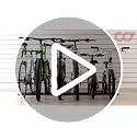 CyclingDeal 6-Bike Floor Parking Rack Stand for Mountain & Road Bikes - Indoor Storage