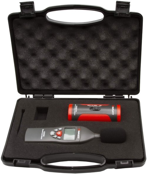 Triplett SLM400-KIT Decibel Sound Level Meter with Calibrator, 35 to 130dB