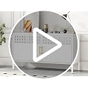 Metal Locker Cabinet with Adjustable Shelf & Magnetic Lock - Office & Home Storage, Orange