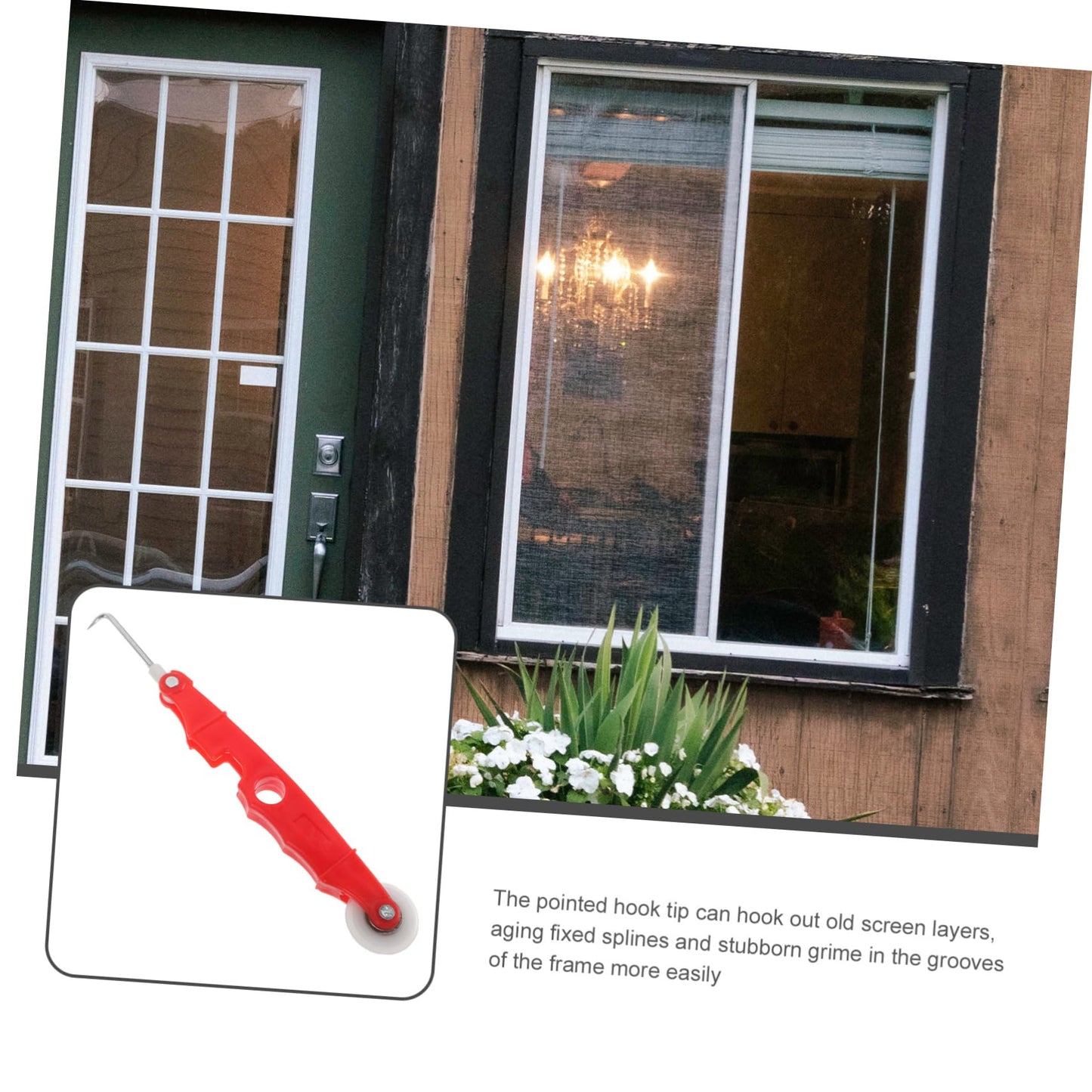 Mipcase Window Screen Installation Kit Screen Roller Removal Hook Spline Remover