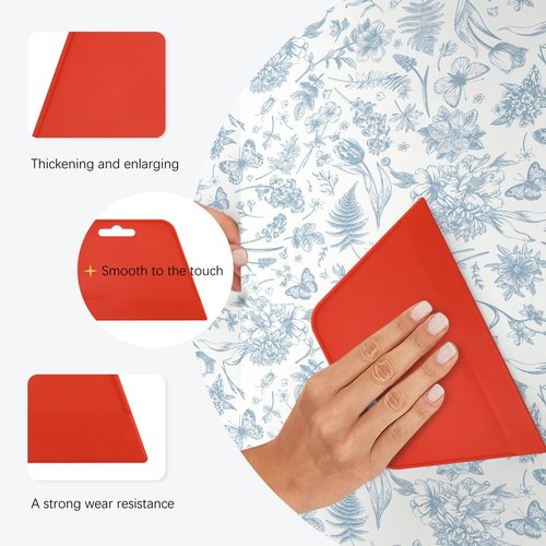 Heroad Wallpaper Smoothing Tool Kit for Applying Peel and Stick Wallpaper, Contact Paper, Shelf Liners, Vinyl, Backsplash, Bathroom, Window Film, Countertops