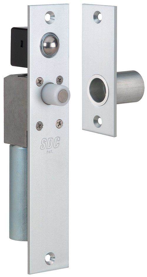 SDC FS23MIV Spacesave Bortise Bolt Lock, Fits 1-3/4", Dual Failsafe, 8" Length x 1-1/2" Width x 1-5/8" Depth, Aluminum