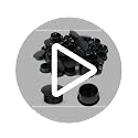 50PCS 1 Inch Black Plastic Hole Plugs Furniture Decorative Cover - QCDENG