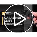 FUNBRO 1 Pack Black Small Pocket Knife for Men, EDC & Camping Gear