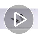 iFealClear 3-Inch Stainless Steel Toilet Seat Bolts Kit, All-Metal Replacement, 1/3" Variation