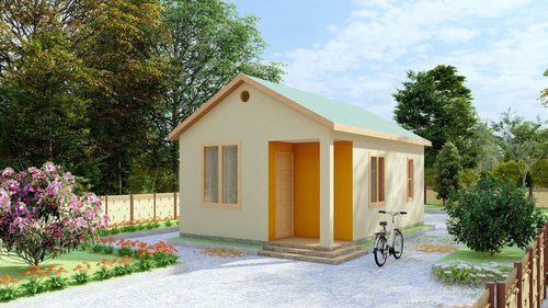 Generic Building Plans for 18 x 27 Tiny Home - 479sqft Area Living Space