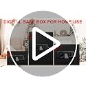 Tipiyajo 3.4Cuft Large Digital Fireproof Waterproof Home Safe Box, Programmable Keypad