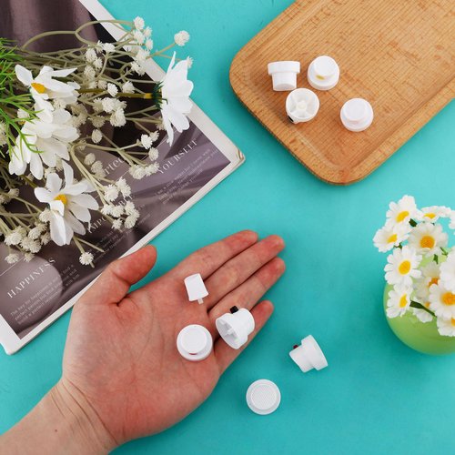 24pcs Spray Can Nozzle, Universal Spray Paint Caps Adapter for Female Cans Spout Bottle Nozzle Replacement for Wall Graffiti Art Creation Painting