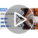 Meite 23 Gauge Pin Nails 1-3/8 Inch Micro Headless Pins for Nail Gun - Variation 1 (10,000 PCS)