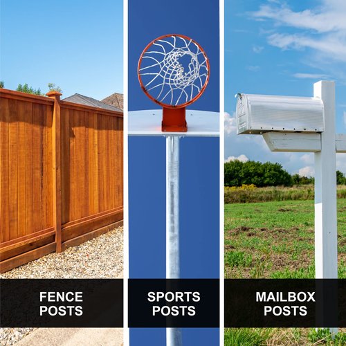H.B. Fuller Fast 2K Post Anchor Mix | Expanding Composite Footing Compound (Fence, 1)