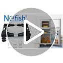 Nefish Mini Fridge Stand, Adjustable 16–24.38 in, 4-Foot Black Pedestal for Washer/Dryer