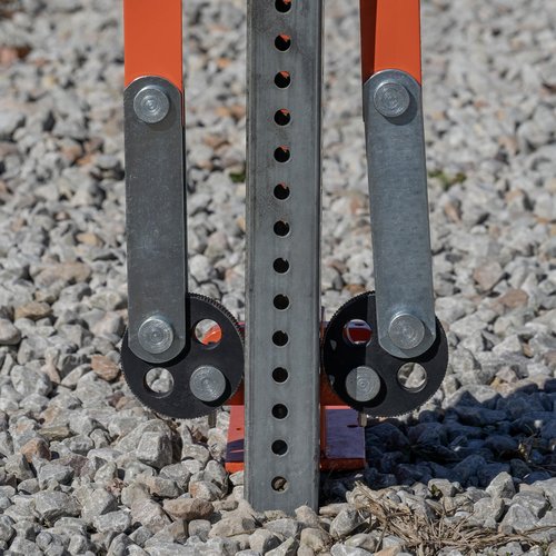 PostJak 20" Manual Post Puller – Heavy-Duty Stake & T-Post Remover Tool – Compact Fence Post Puller for Ground Rods, Tent Stakes & Pipes