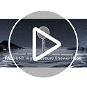 FASDUNT Handheld Shower Head with 5 Spray Modes & Chrome Finish, 80-Inch Hose