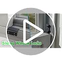ZRFCXE 4 Pack Black Window Locks for Horizontal & Vertical Sliding Windows