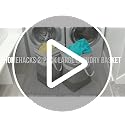 HomeHacks 2 Pack Large Laundry Hampers Bags Grey 75L - Collapsible, Waterproof, Heavy Duty Handles