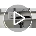 AINIAILU Brushed Stainless Steel 3.6-Inch Garbage Disposal Air Switch Kit Sink Top Button UL Listed