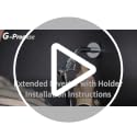 G-Promise All Metal Shower Diverter with 13.5 Inch Chrome Extended Holder