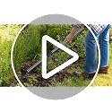 NICOFPHY Long Handle Weed Puller Tool with Heavy Duty Hoe & Rake