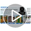 Inchoco Heavy Duty 3.5-Inch Black Gate Hinges 4 Pack - Rust-Resistant Industrial T Hinges for Barn, Shed, Wooden Gates & Fences