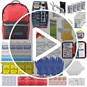 Ready America 4-Person Deluxe 72-Hour Emergency Kit Backpack